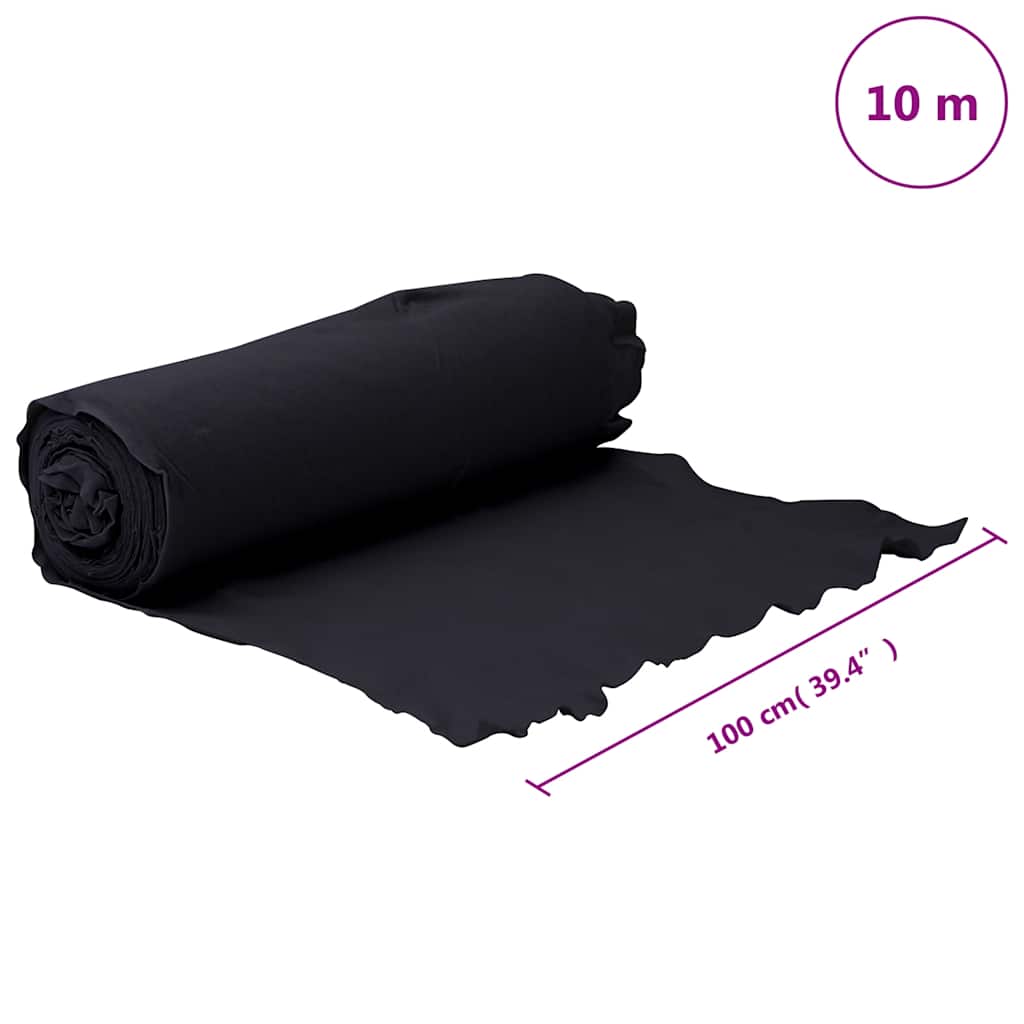 Geotextielmembraan 1x10 m polyestervezel zwart is nu te koop bij PeponiXL, paradijselijk wonen!