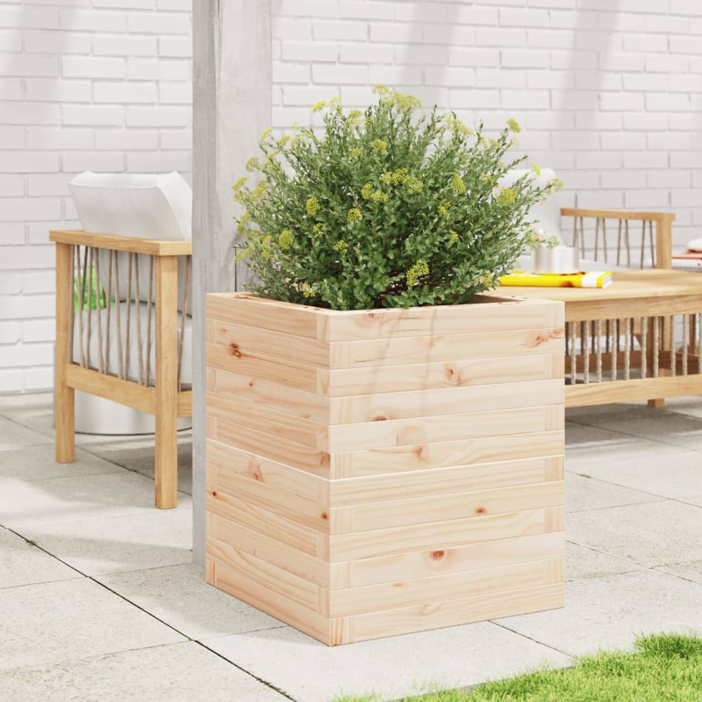 Plantenbak 40x40x46 cm massief grenenhout is nu te koop bij PeponiXL, paradijselijk wonen!