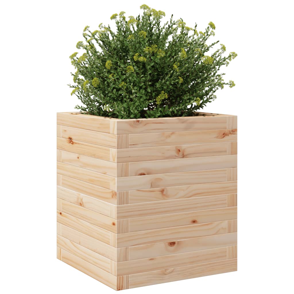 Plantenbak 40x40x46 cm massief grenenhout is nu te koop bij PeponiXL, paradijselijk wonen!
