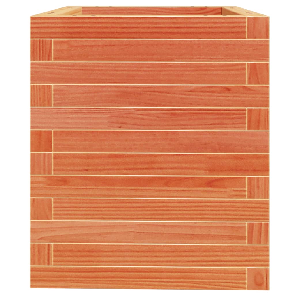 Plantenbak 40x40x46 cm massief grenenhout wasbruin is nu te koop bij PeponiXL, paradijselijk wonen!