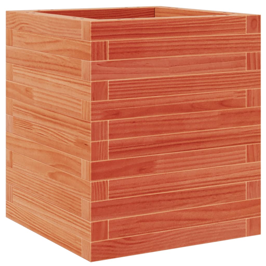 Plantenbak 40x40x46 cm massief grenenhout wasbruin is nu te koop bij PeponiXL, paradijselijk wonen!