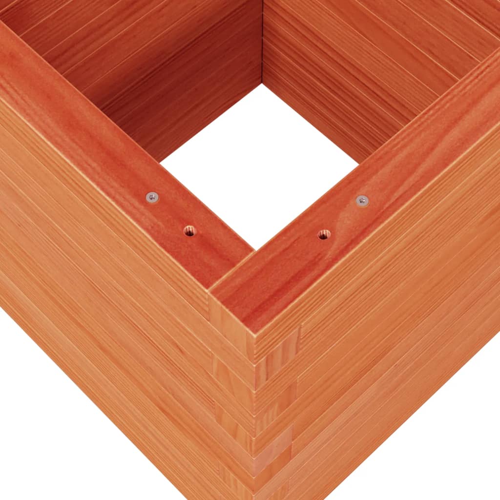 Plantenbak 40x40x46 cm massief grenenhout wasbruin is nu te koop bij PeponiXL, paradijselijk wonen!