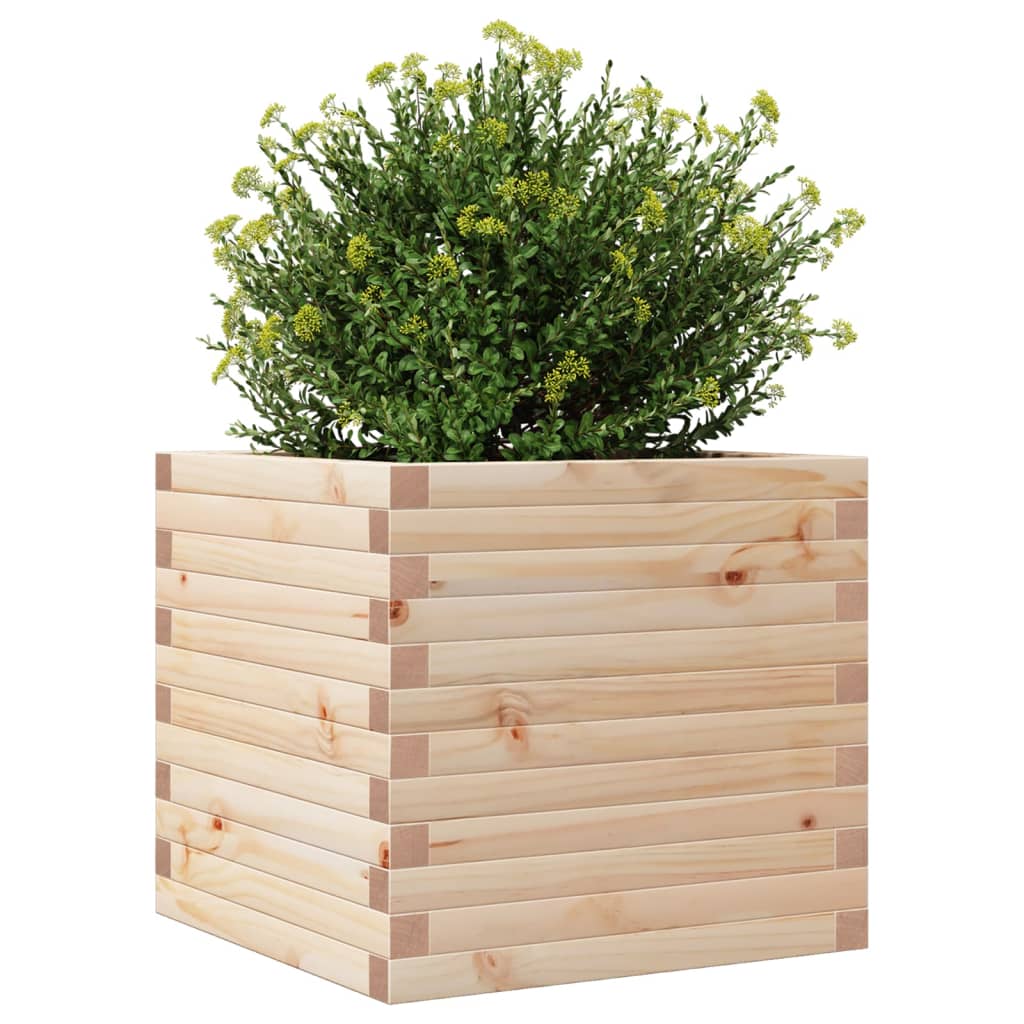 Plantenbak 50x50x46 cm massief grenenhout is nu te koop bij PeponiXL, paradijselijk wonen!