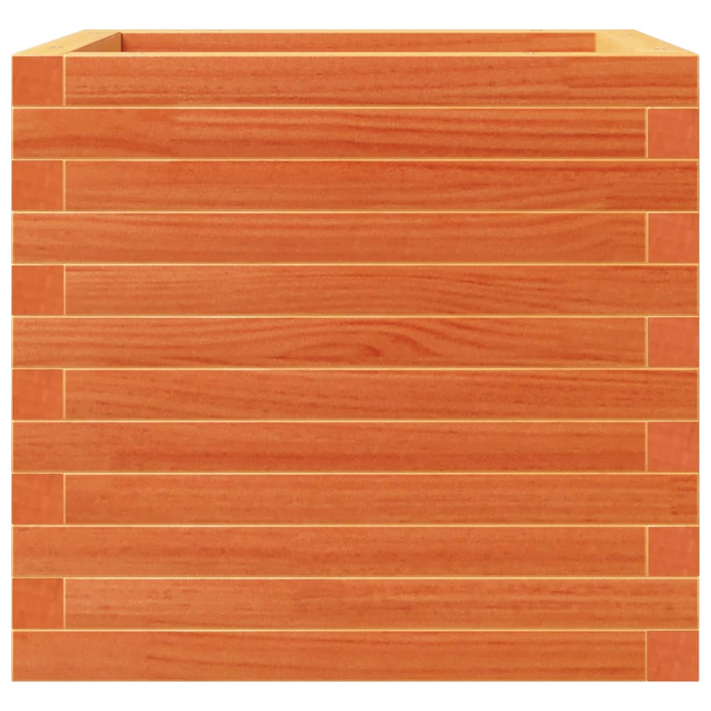 Plantenbak 50x50x46 cm massief grenenhout wasbruin is nu te koop bij PeponiXL, paradijselijk wonen!