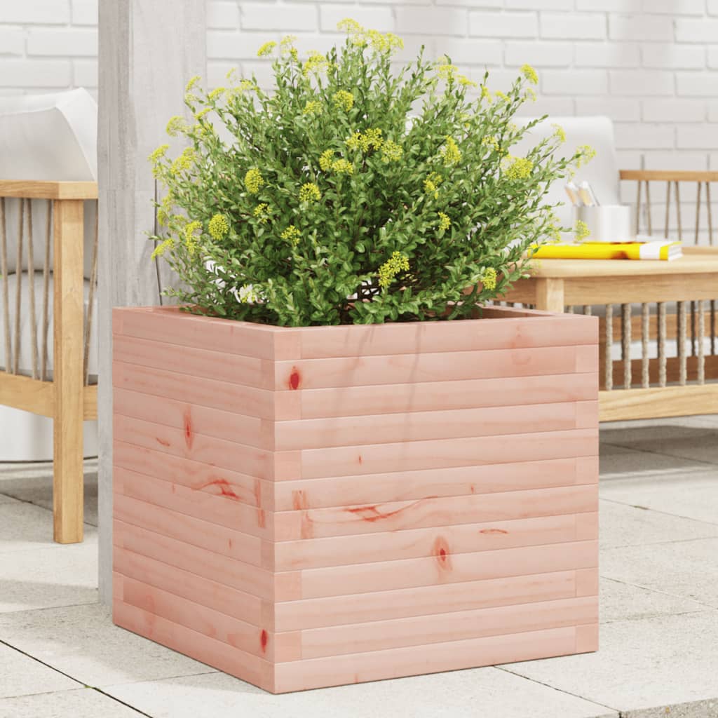 Plantenbak 50x50x46 cm massief douglashout is nu te koop bij PeponiXL, paradijselijk wonen!
