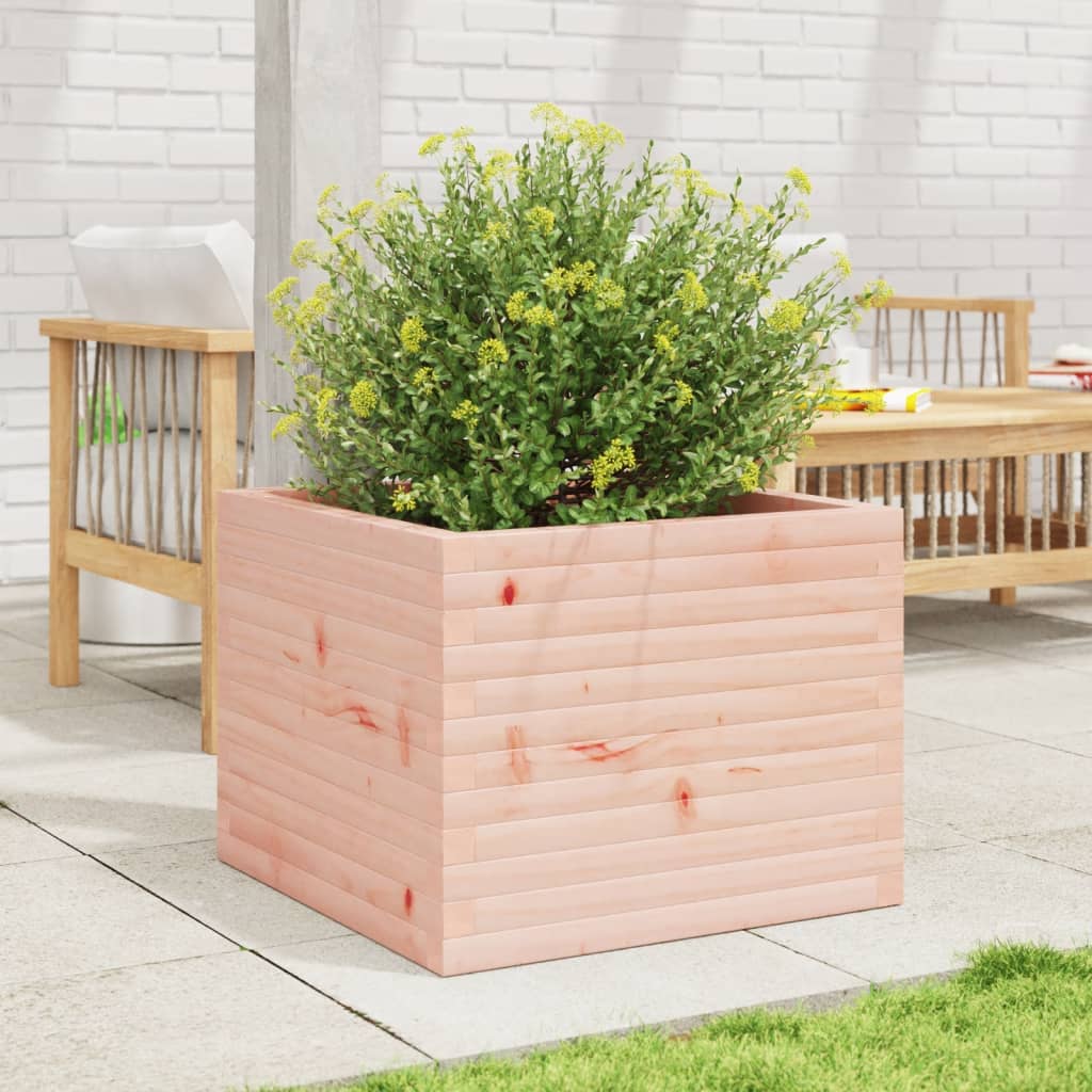 Plantenbak 60x60x46 cm massief douglashout is nu te koop bij PeponiXL, paradijselijk wonen!