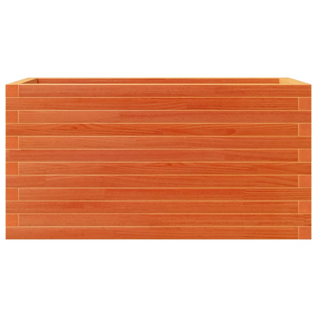 Plantenbak 90x40x46 cm massief grenenhout wasbruin is nu te koop bij PeponiXL, paradijselijk wonen!