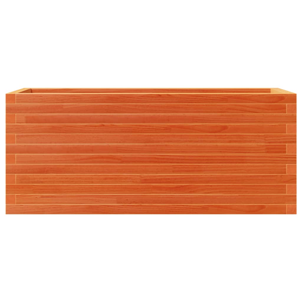Plantenbak 110x40x46 cm massief grenenhout wasbruin is nu te koop bij PeponiXL, paradijselijk wonen!