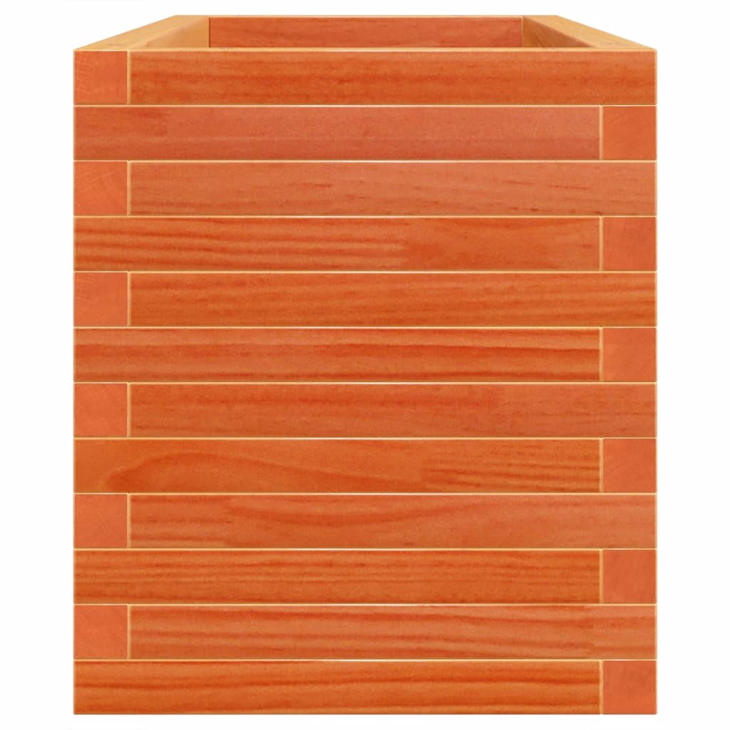 Plantenbak 110x40x46 cm massief grenenhout wasbruin is nu te koop bij PeponiXL, paradijselijk wonen!