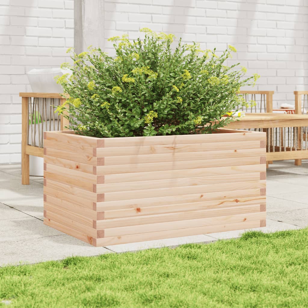 Plantenbak 90x60x46 cm massief grenenhout is nu te koop bij PeponiXL, paradijselijk wonen!