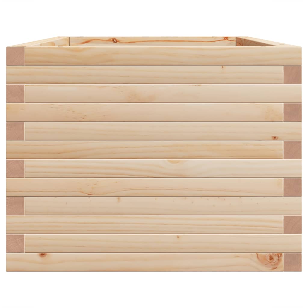 Plantenbak 90x60x46 cm massief grenenhout is nu te koop bij PeponiXL, paradijselijk wonen!