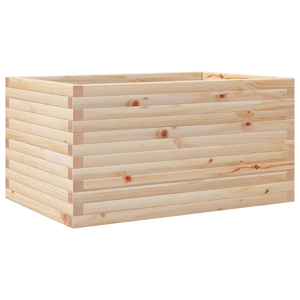 Plantenbak 90x60x46 cm massief grenenhout is nu te koop bij PeponiXL, paradijselijk wonen!