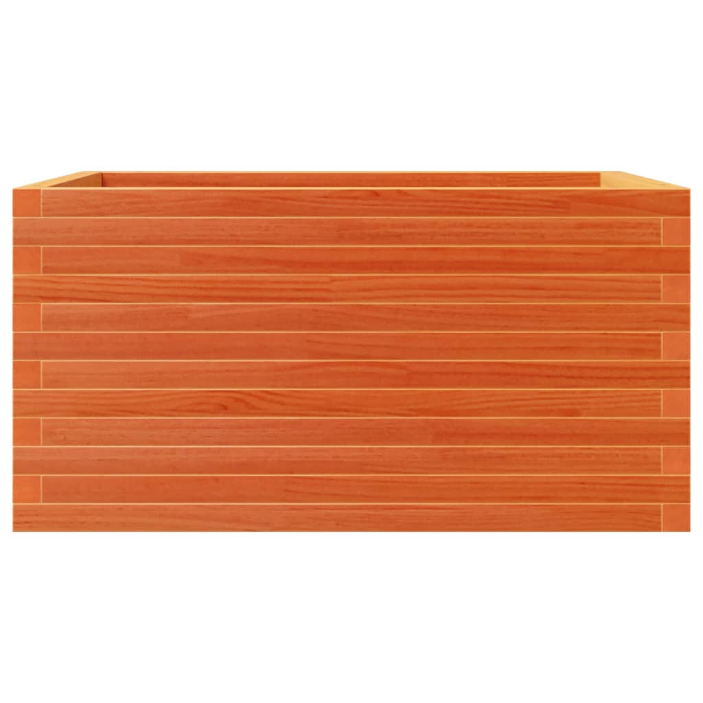 Plantenbak 90x60x46 cm massief grenenhout wasbruin is nu te koop bij PeponiXL, paradijselijk wonen!