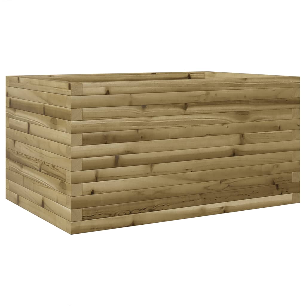 Plantenbak 90x60x46 cm geïmpregneerd grenenhout is nu te koop bij PeponiXL, paradijselijk wonen!
