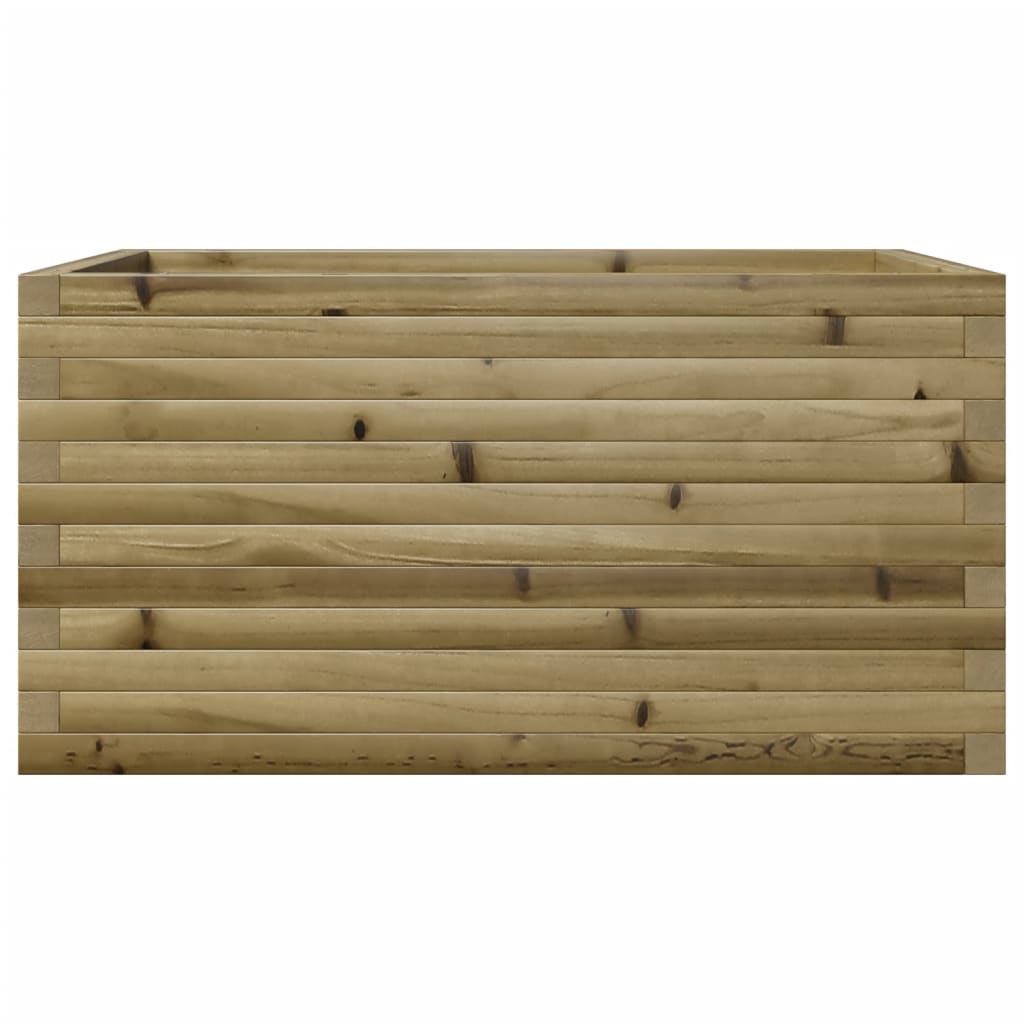 Plantenbak 90x60x46 cm geïmpregneerd grenenhout is nu te koop bij PeponiXL, paradijselijk wonen!