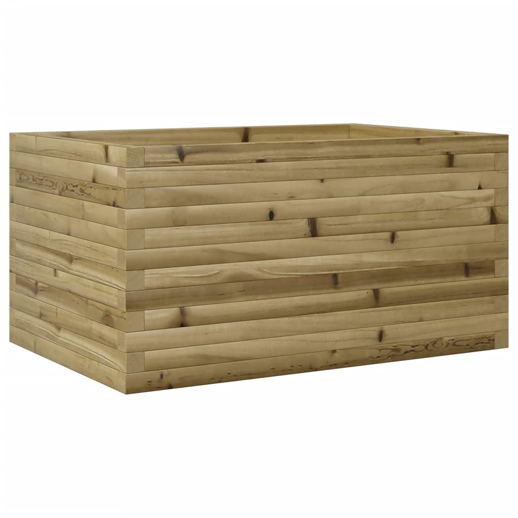 Plantenbak 90x60x46 cm geïmpregneerd grenenhout is nu te koop bij PeponiXL, paradijselijk wonen!