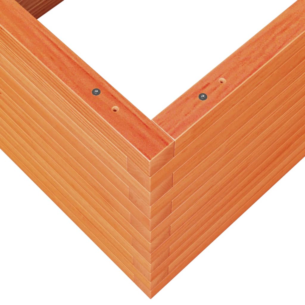 Plantenbak 110x60x46 cm massief grenenhout wasbruin is nu te koop bij PeponiXL, paradijselijk wonen!