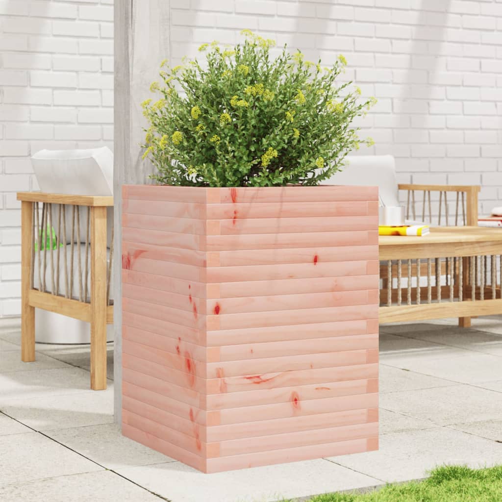 Plantenbak 50x50x68,5 cm massief douglashout is nu te koop bij PeponiXL, paradijselijk wonen!