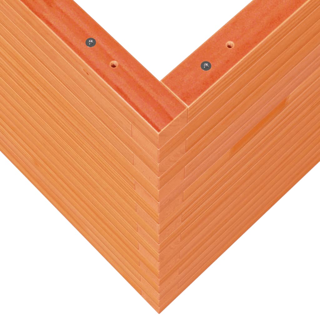 Plantenbak 60x60x68,5 cm massief grenenhout wasbruin is nu te koop bij PeponiXL, paradijselijk wonen!