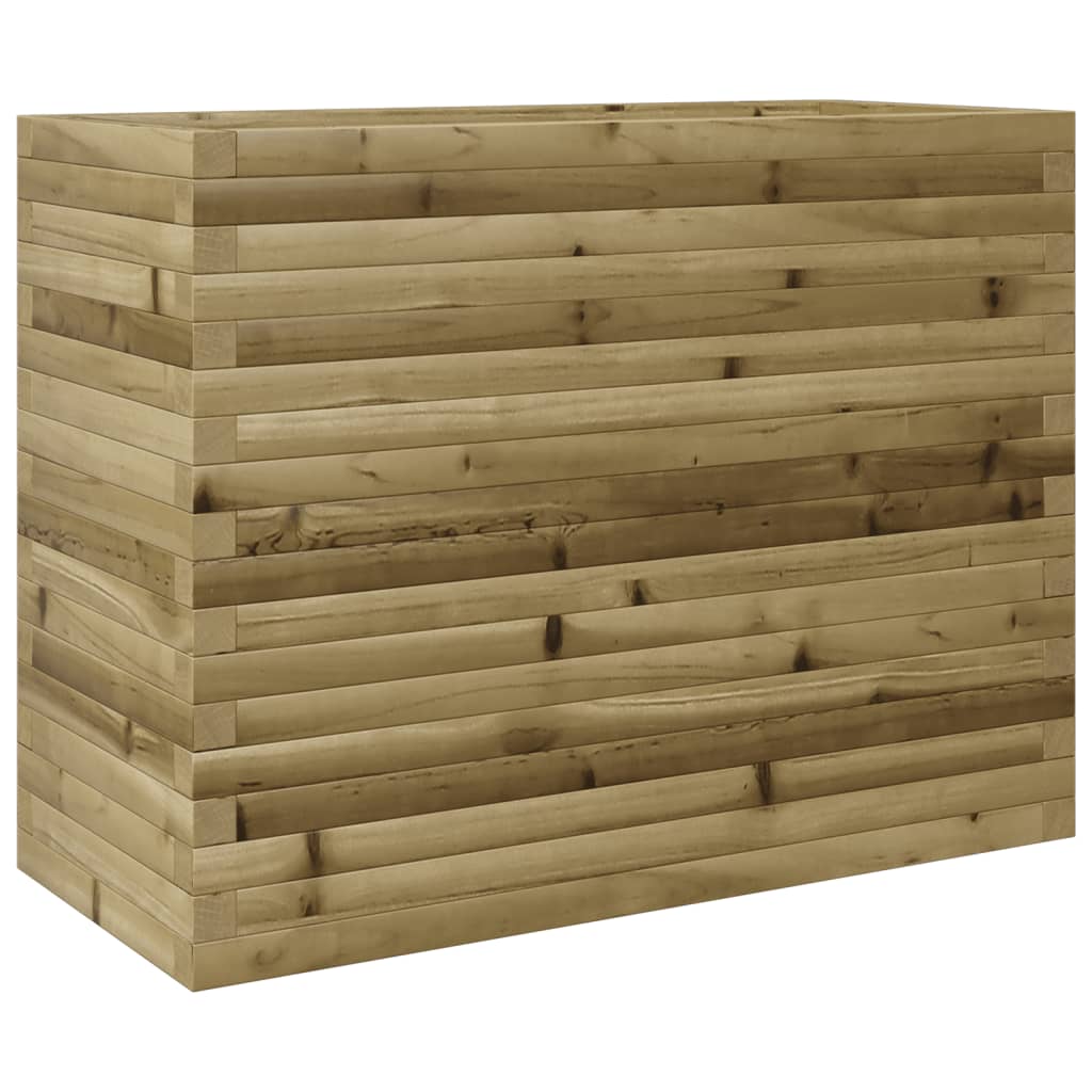 Plantenbak 90x40x68,5 cm geïmpregneerd grenenhout is nu te koop bij PeponiXL, paradijselijk wonen!