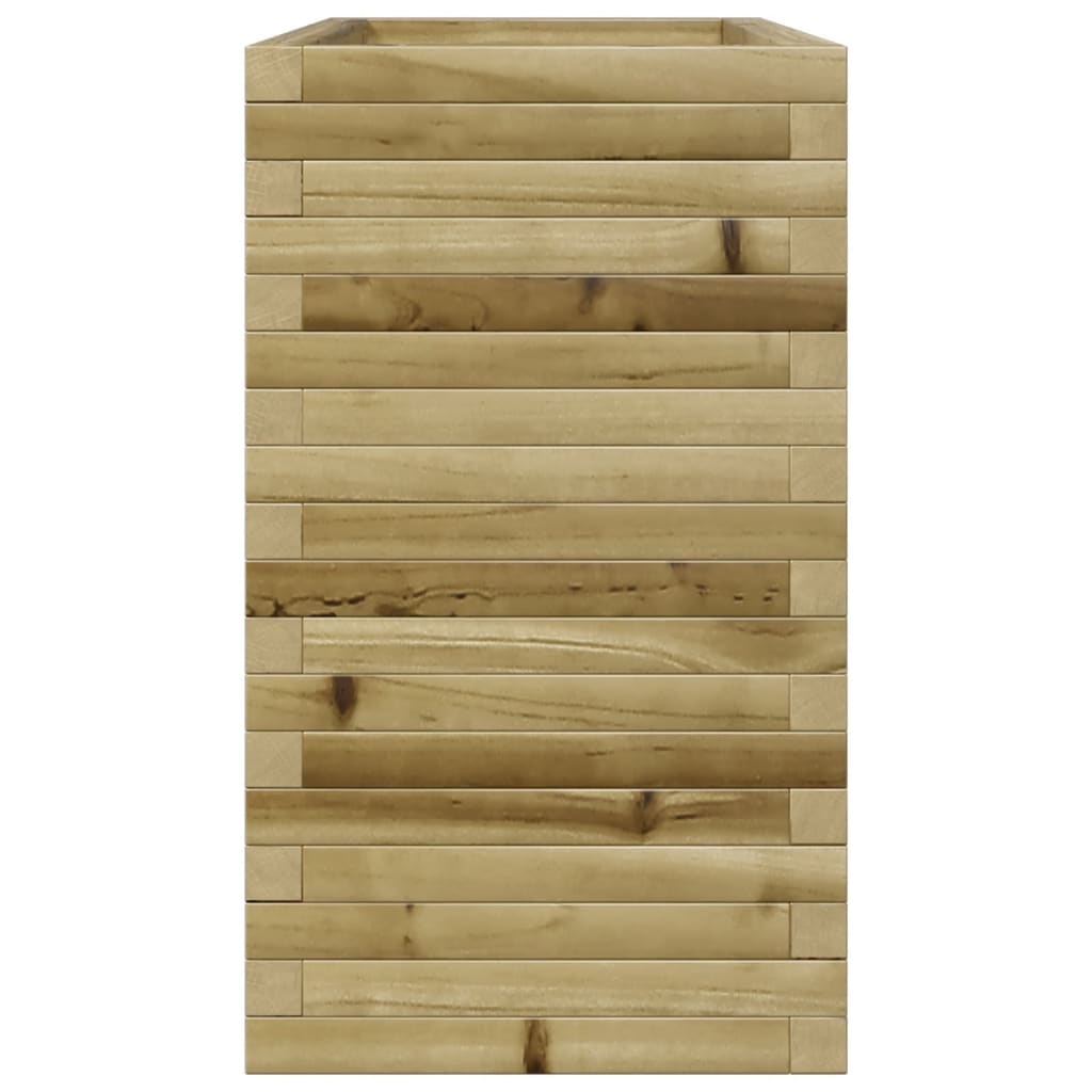 Plantenbak 90x40x68,5 cm geïmpregneerd grenenhout is nu te koop bij PeponiXL, paradijselijk wonen!