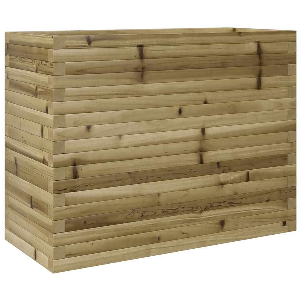 Plantenbak 90x40x68,5 cm geïmpregneerd grenenhout is nu te koop bij PeponiXL, paradijselijk wonen!