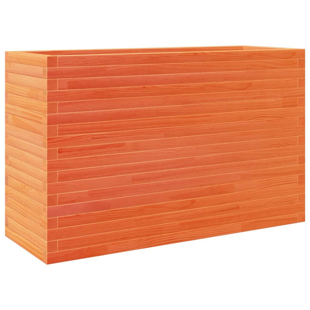 Plantenbak 110x40x68,5 cm massief grenenhout wasbruin is nu te koop bij PeponiXL, paradijselijk wonen!
