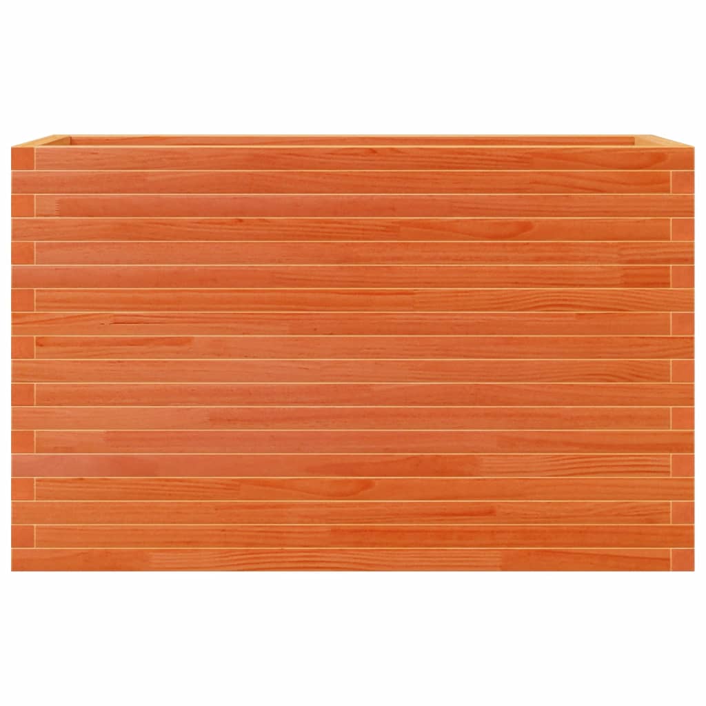 Plantenbak 110x40x68,5 cm massief grenenhout wasbruin is nu te koop bij PeponiXL, paradijselijk wonen!