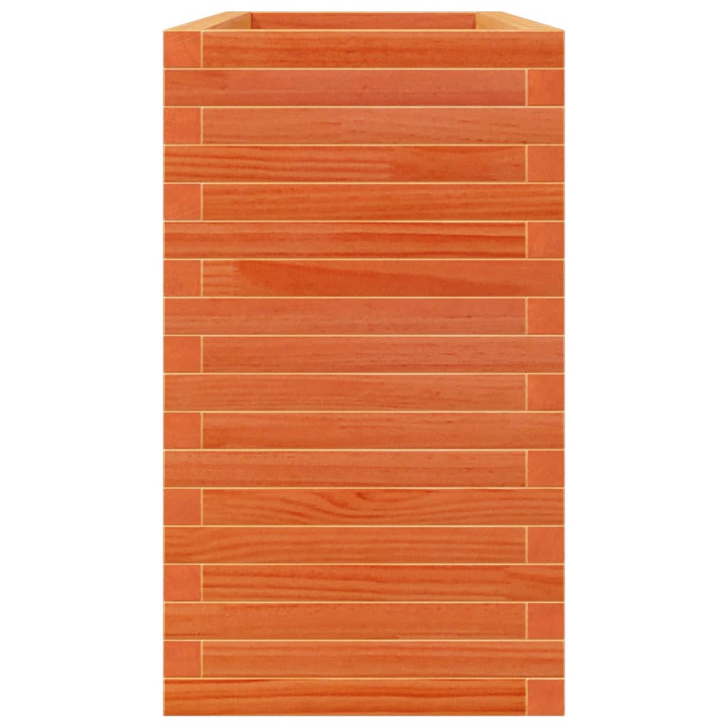 Plantenbak 110x40x68,5 cm massief grenenhout wasbruin is nu te koop bij PeponiXL, paradijselijk wonen!