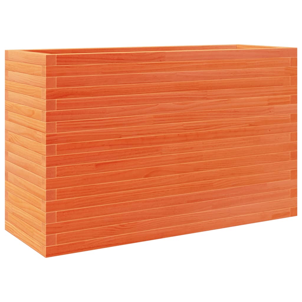 Plantenbak 110x40x68,5 cm massief grenenhout wasbruin is nu te koop bij PeponiXL, paradijselijk wonen!