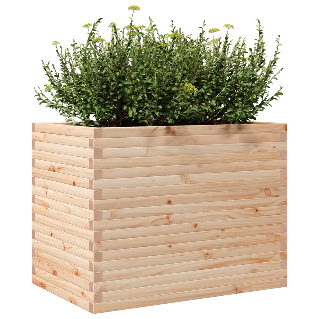 Plantenbak 90x60x68,5 cm massief grenenhout is nu te koop bij PeponiXL, paradijselijk wonen!