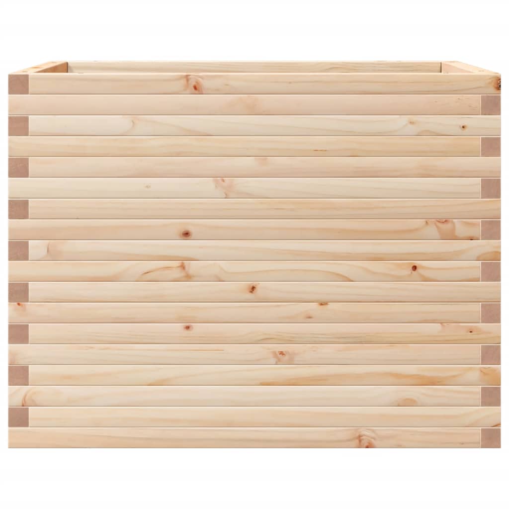 Plantenbak 90x60x68,5 cm massief grenenhout is nu te koop bij PeponiXL, paradijselijk wonen!