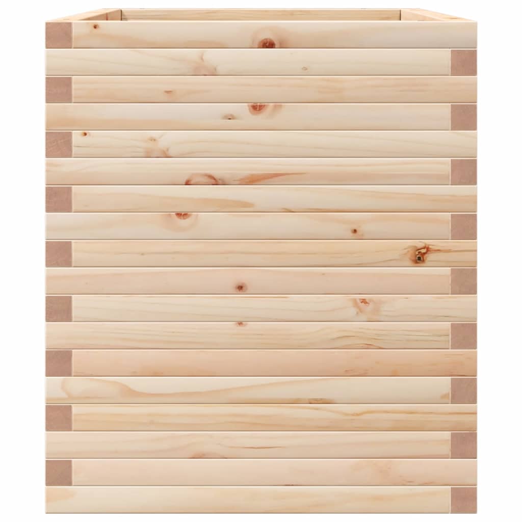 Plantenbak 90x60x68,5 cm massief grenenhout is nu te koop bij PeponiXL, paradijselijk wonen!