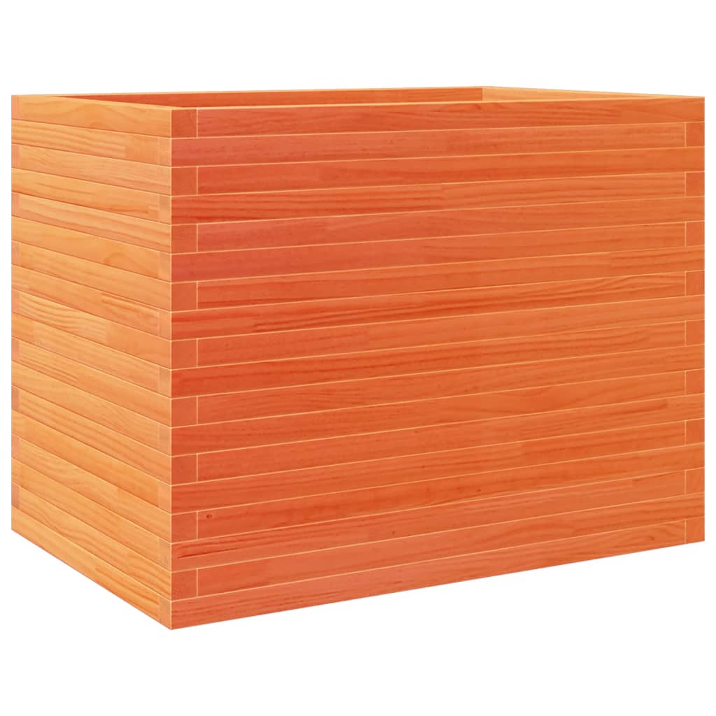 Plantenbak 90x60x68,5 cm massief grenenhout wasbruin is nu te koop bij PeponiXL, paradijselijk wonen!