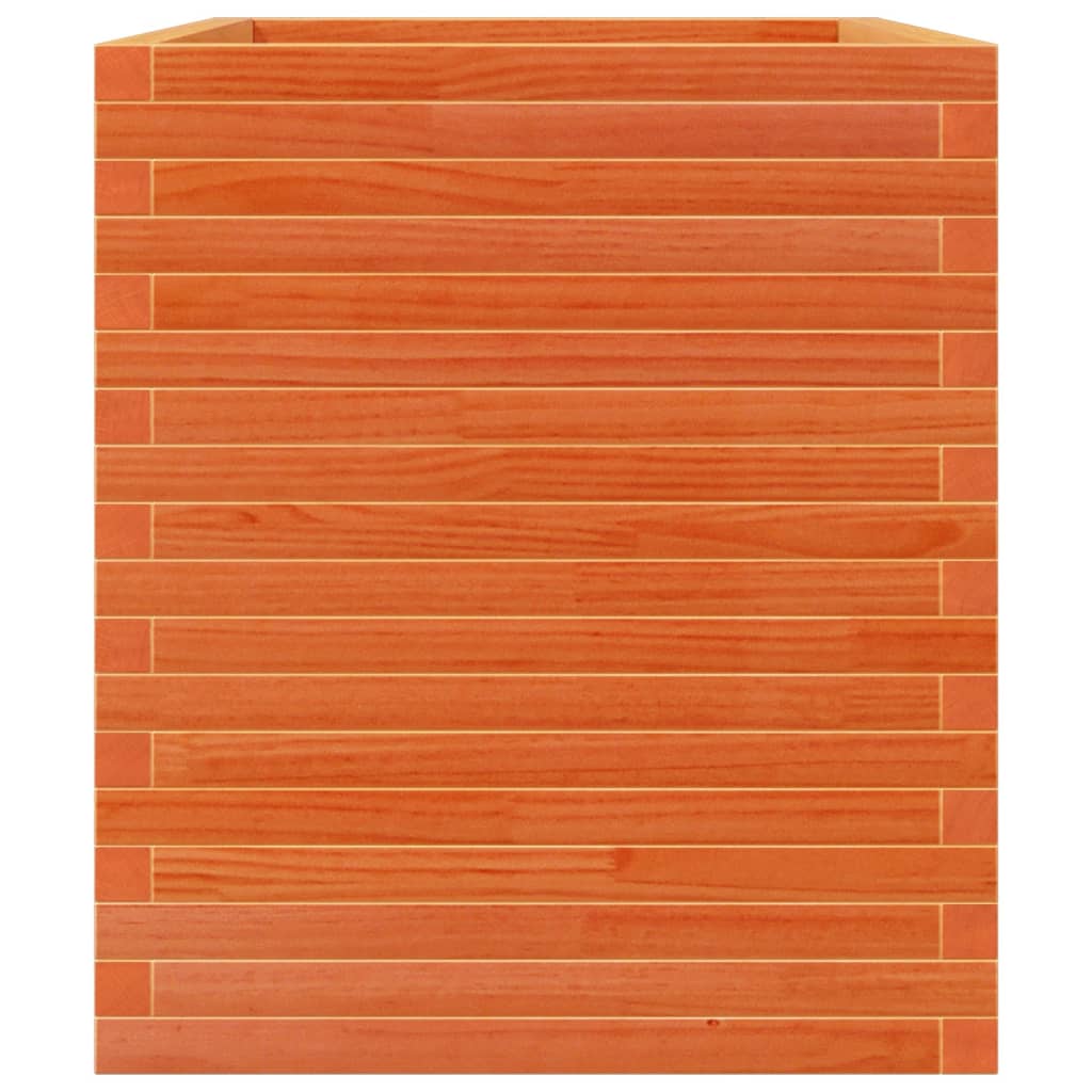 Plantenbak 90x60x68,5 cm massief grenenhout wasbruin is nu te koop bij PeponiXL, paradijselijk wonen!
