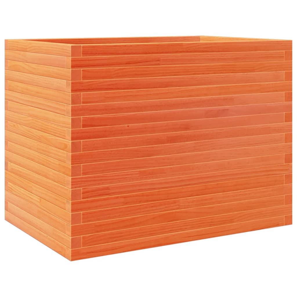 Plantenbak 90x60x68,5 cm massief grenenhout wasbruin is nu te koop bij PeponiXL, paradijselijk wonen!
