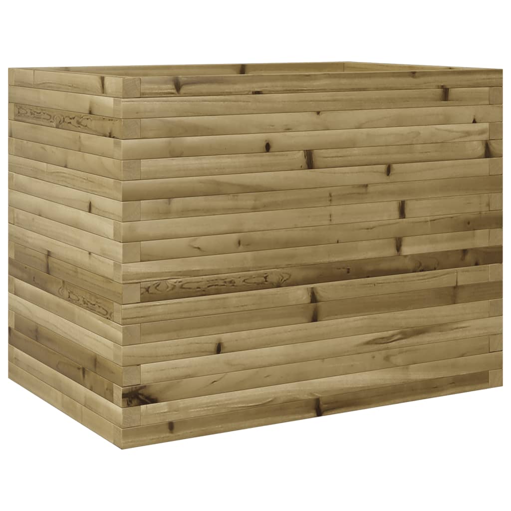 Plantenbak 90x60x68,5 cm geïmpregneerd grenenhout is nu te koop bij PeponiXL, paradijselijk wonen!
