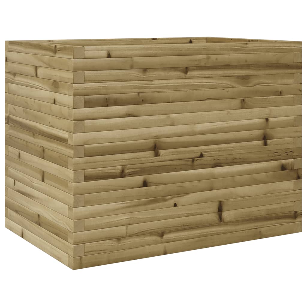 Plantenbak 90x60x68,5 cm geïmpregneerd grenenhout is nu te koop bij PeponiXL, paradijselijk wonen!