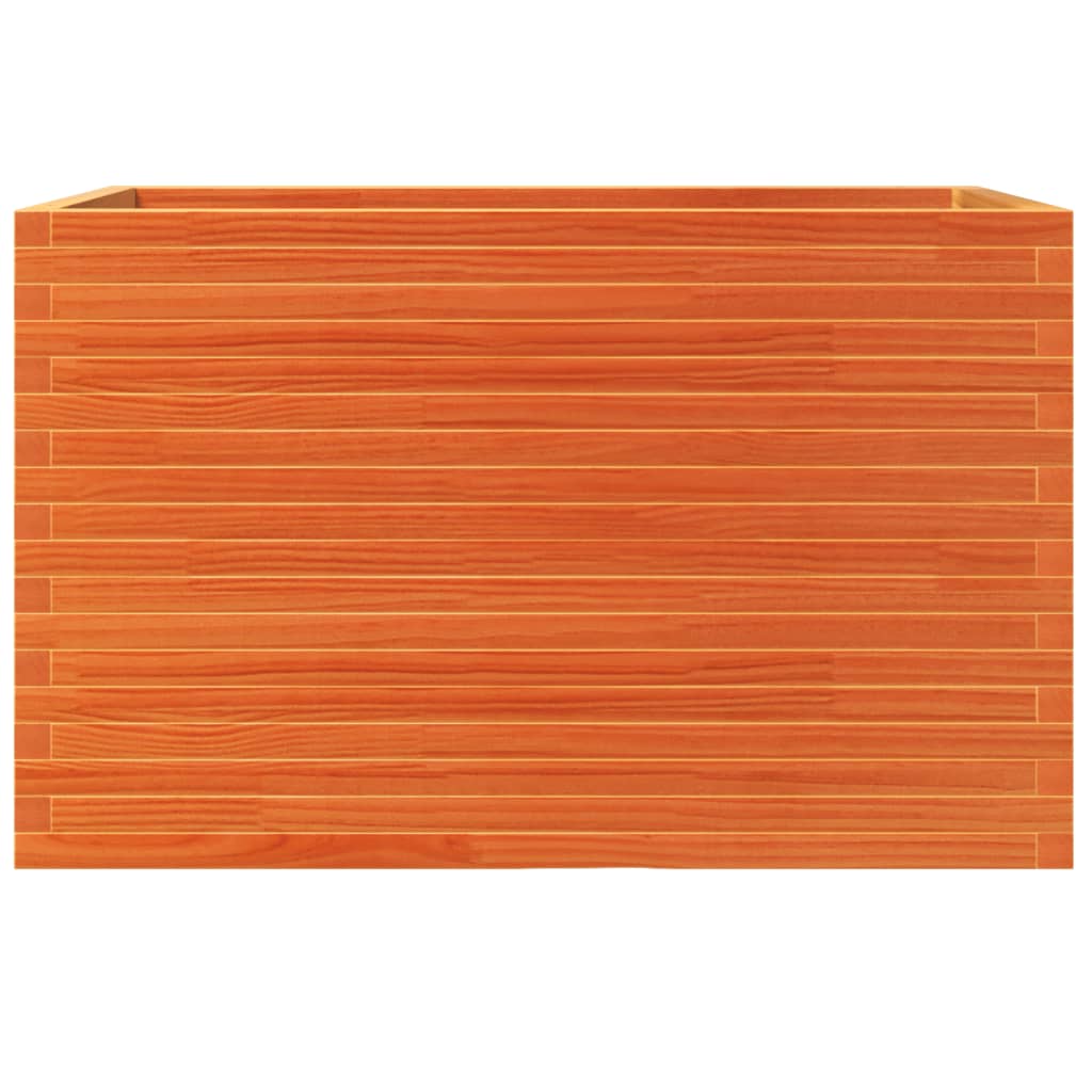 Plantenbak 110x60x68,5 cm massief grenenhout wasbruin is nu te koop bij PeponiXL, paradijselijk wonen!