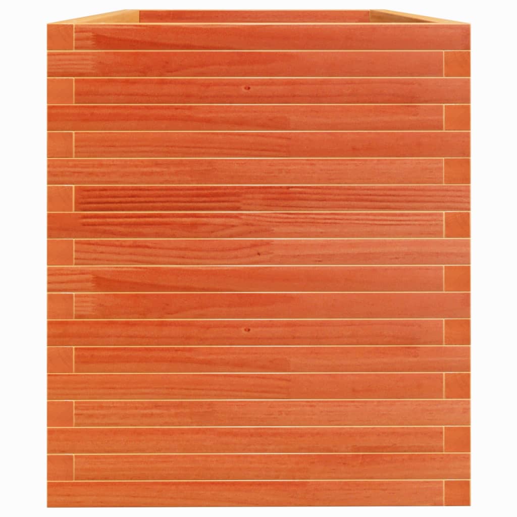 Plantenbak 110x60x68,5 cm massief grenenhout wasbruin is nu te koop bij PeponiXL, paradijselijk wonen!