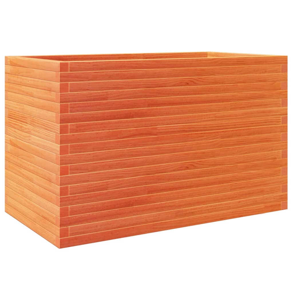 Plantenbak 110x60x68,5 cm massief grenenhout wasbruin is nu te koop bij PeponiXL, paradijselijk wonen!