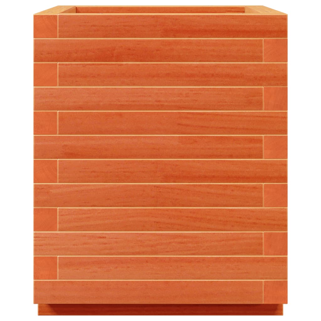 Plantenbak 40x40x49,5 cm massief grenenhout wasbruin is nu te koop bij PeponiXL, paradijselijk wonen!