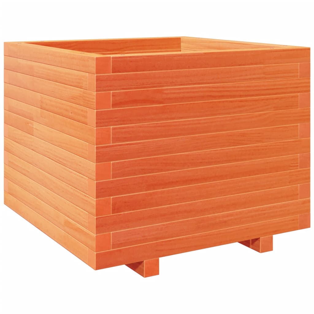 Plantenbak 60x60x49,5 cm massief grenenhout wasbruin is nu te koop bij PeponiXL, paradijselijk wonen!