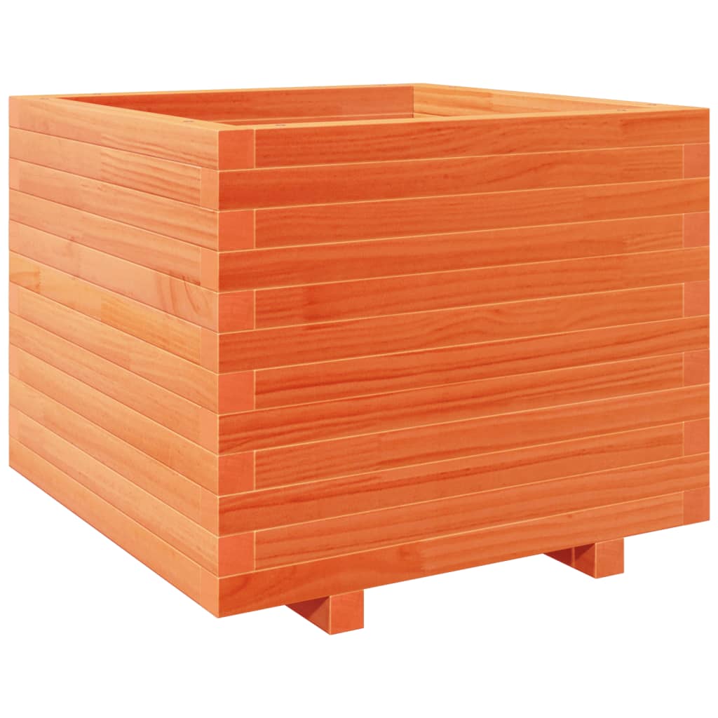 Plantenbak 60x60x49,5 cm massief grenenhout wasbruin is nu te koop bij PeponiXL, paradijselijk wonen!