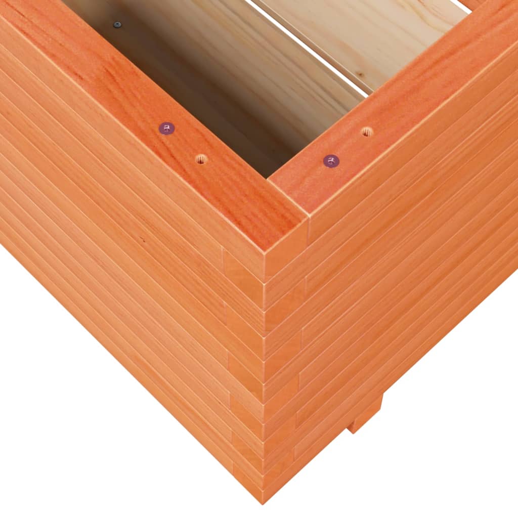 Plantenbak 60x60x49,5 cm massief grenenhout wasbruin is nu te koop bij PeponiXL, paradijselijk wonen!