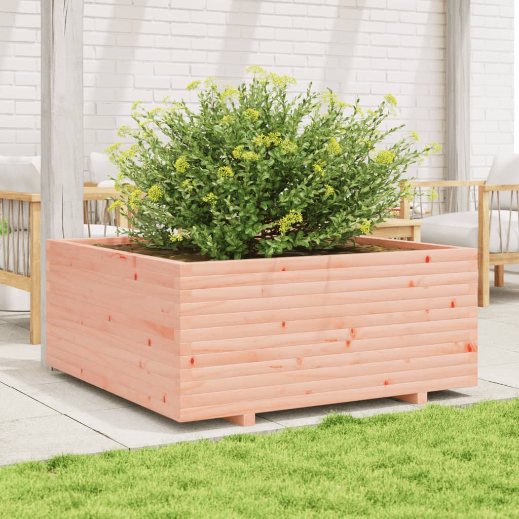 Plantenbak 110x110x49,5 cm massief douglashout is nu te koop bij PeponiXL, paradijselijk wonen!