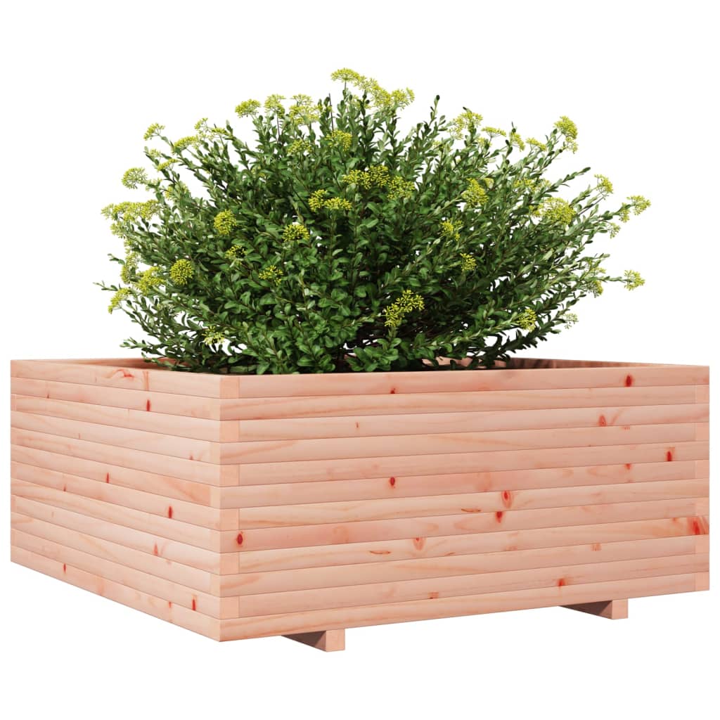 Plantenbak 110x110x49,5 cm massief douglashout is nu te koop bij PeponiXL, paradijselijk wonen!