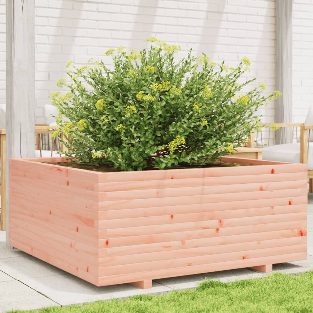 Plantenbak 110x110x49,5 cm massief douglashout is nu te koop bij PeponiXL, paradijselijk wonen!
