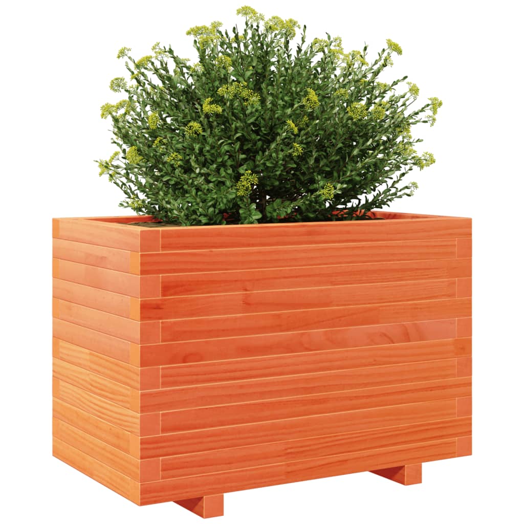 Plantenbak 70x40x49,5 cm massief grenenhout wasbruin is nu te koop bij PeponiXL, paradijselijk wonen!