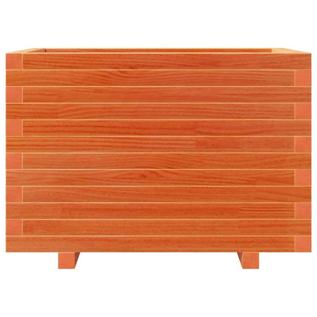 Plantenbak 70x40x49,5 cm massief grenenhout wasbruin is nu te koop bij PeponiXL, paradijselijk wonen!